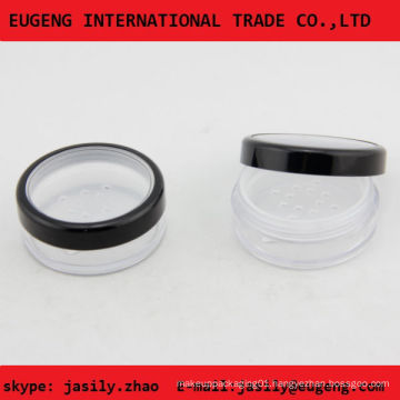 Plastic loose powder jar